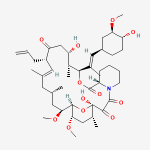 molecular formula C₄₄H₆₉NO₁₂ B1141324 8-Epitacrolimus CAS No. 129212-35-7