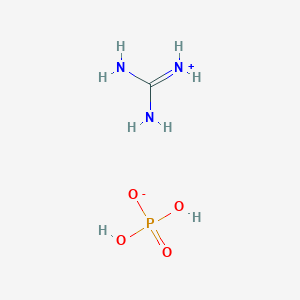 molecular formula CH8N3O4P B1141349 Guanidinium dihydrogen phosphate CAS No. 5423-22-3