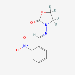 molecular formula C₁₀H₅D₄N₃O₄ B1141356 2-NP-AOZ-d4 CAS No. 1007478-57-0