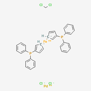 (1,1’-Bis(diphenylphosphino)ferrocene)dichloropalladium-dichloromethane