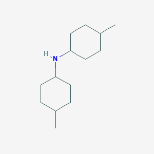 B1141393 4-methyl-N-(4-methylcyclohexyl)cyclohexan-1-amine CAS No. 109667-09-6