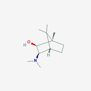 B1141418 (1R,2S,3R,4S)-3-(Dimethylamino)-1,7,7-trimethylbicyclo[2.2.1]heptan-2-ol CAS No. 103729-96-0
