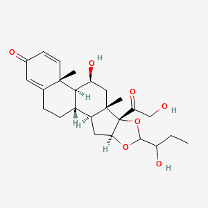molecular formula C25H34O7 B1141419 23-Hydroxybudesonide CAS No. 109423-03-2