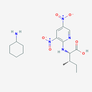 B1141443 Dinitropyridyl-L-isoleucine CAS No. 102850-27-1