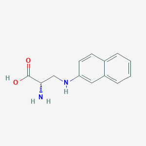 molecular formula C13H14N2O2 B1141487 3-(2-Naphthalenylamino)alanine CAS No. 1185251-09-5