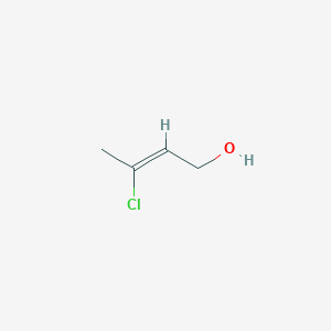 molecular formula C₄H₇ClO B1141498 3-氯-2-丁烯-1-醇 CAS No. 40605-42-3