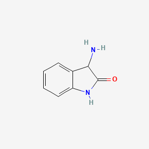 molecular formula C8H8N2O B1141595 3-氨基吲哚啉-2-酮 CAS No. 117069-75-7