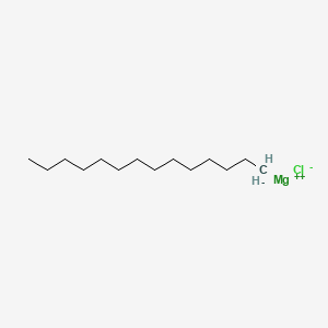 molecular formula C14H29ClMg B1141597 Tetradecylmagnesium chloride CAS No. 110220-87-6