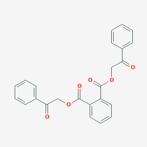 molecular formula C24H18O6 B011416 Bis(2-oxo-2-phenylethyl) phthalate CAS No. 101012-82-2