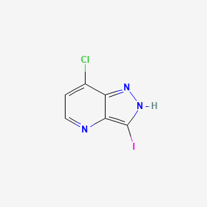 7-Chloro-3-iodo-1H-pyrazolo[4,3-b]pyridine