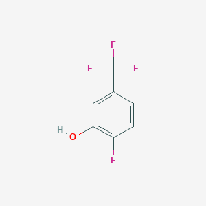 molecular formula C7H4F4O B114161 2-Fluoro-5-(trifluoromethyl)phenol CAS No. 141483-15-0