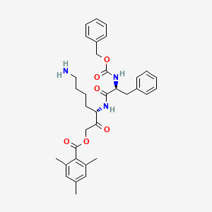 molecular formula C34H42ClN3O6 B1141635 Z-FK-ck CAS No. 118253-05-7