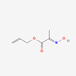 molecular formula C6H9NO3 B1141641 prop-2-enyl (2E)-2-hydroxyiminopropanoate CAS No. 113410-68-7