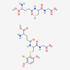 2-Br-(Diglutathion-S-yl)hydroquinone