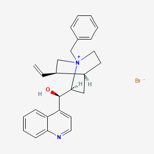 molecular formula C26H29BrN2O B1141680 n-Benzylcinchonidinium bromide CAS No. 118089-84-2