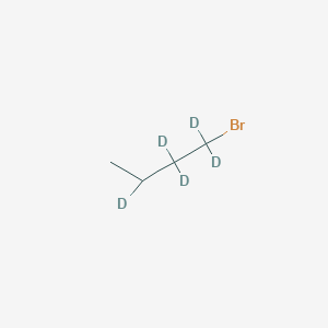 molecular formula C4H4BrD5 B1141697 1-Bromobutane-3,3,4,4,4-d5 CAS No. 1219805-37-4