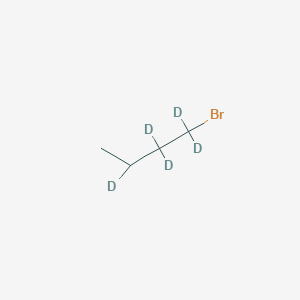 molecular formula C4H4BrD5 B1141697 1-Bromo-1,1,2,2,3-pentadeuteriobutane CAS No. 1219805-37-4