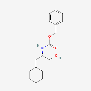 molecular formula C17H25NO3 B1141724 (S)-N-Carbobenzyloxy cyclohexylalaninol CAS No. 113828-85-6