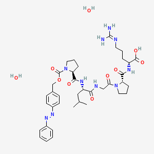 B1141738 Collagenase Chromophore-Substrate CAS No. 118081-33-7