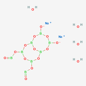 molecular formula B8H8Na2O17 B1141745 Disodium octaborate tetrahydrate CAS No. 12280-03-4