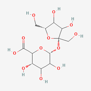 molecular formula C₁₂H₂₀O₁₂ B1141753 6-羧基蔗糖 CAS No. 133634-68-1