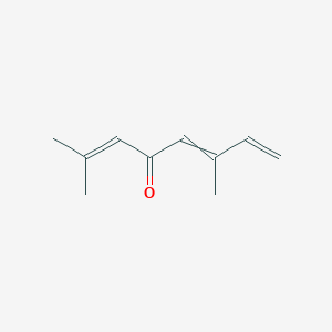 molecular formula C10H14O B1141765 2,6-Dimethylocta-2,5,7-trien-4-one CAS No. 33746-72-4