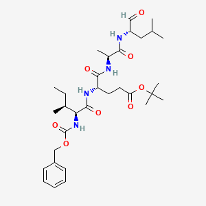 molecular formula C32H50N4O8 B1141766 Z-Ile-Glu(O-t-butyl)-Ala-Leucinal CAS No. 158442-41-2