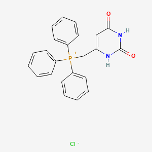 molecular formula C₂₃H₂₀ClN₂O₂P B1141787 6-Uracilylmethylene Triphenylphosphonium Chloride CAS No. 36803-39-1