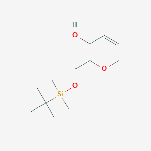 (2R,3S)-2-[[(tert-Butyldimethylsilyl)oxy]methyl]-3,6-dihydro-2H-pyran-3-ol