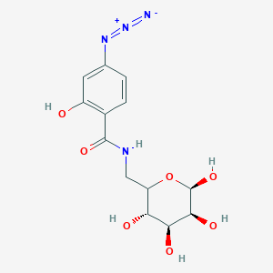 N-(4-Azidosalicyl)-6-amido-6-deoxy-glucopyranose