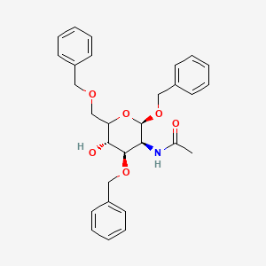 Benzyl 2-acetamido-2-deoxy-3,6-di-O-benzyl-beta-D-glucopyranoside