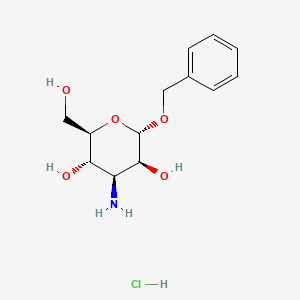 Benzyl 3-amino-3-deoxy-alpha-D-mannopyranoside hydrochloride