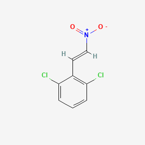 molecular formula C8H5Cl2NO2 B1141827 1,3-Dichloro-2-[(E)-2-nitroethenyl]benzene CAS No. 120355-50-2