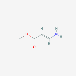 molecular formula C4H7NO2 B1141830 Methyl 3-aminoacrylate CAS No. 124703-69-1
