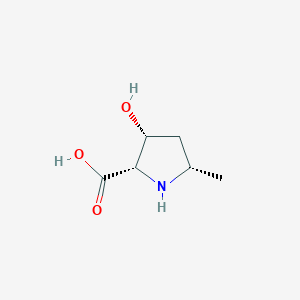 (2S,3R,5S)-3-Hydroxy-5-methylpyrrolidine-2-carboxylic acid