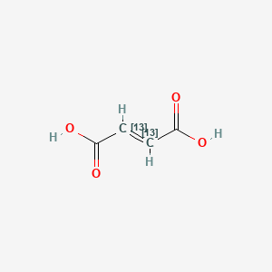 molecular formula C4H4O4<br>C4H4O4<br>COOH-CH=CHCOOH B1141848 Fumaric acid (Standard) CAS No. 123548-45-8