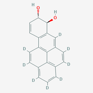 molecular formula C20H14O2 B1141867 trans-7,8-Dihydroxy-7,8-dihydrobenzo[a]pyrene-d8 CAS No. 861441-06-7