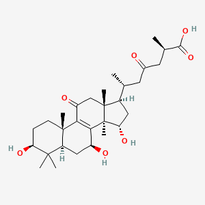 molecular formula C₃₀H₄₆O₇ B1141884 Ganoderic Acid C2 CAS No. 103773-62-2