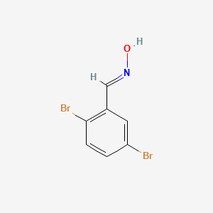 molecular formula C7H5Br2NO B1141943 2,5-Dibromobenzaldoxime CAS No. 122731-43-5