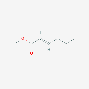 molecular formula C₈H₁₂O₂ B1141945 Methyl 5-methylhexa-2,5-dienoate CAS No. 22070-63-9