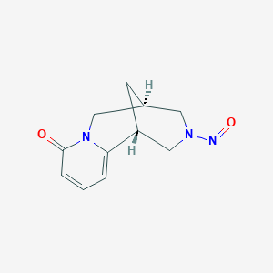 molecular formula C₁₁H₁₃N₃O₂ B1141950 N-nitrosocytisine CAS No. 19634-60-7