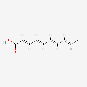 molecular formula C₁₀H₁₂O₂ B1141957 2,4,6,8-Decatetraenoic acid CAS No. 876607-76-0