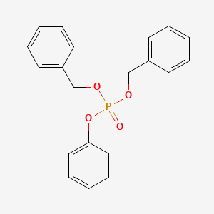 B1141966 Dibenzyl phenyl phosphate CAS No. 112507-48-9