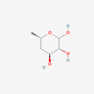 molecular formula C₆H₁₂O₄ B1141978 4-脱氧-L-岩藻糖 CAS No. 61244-62-0