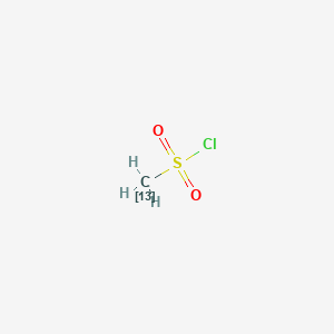 B1141992 (113C)Methanesulfonyl chloride CAS No. 1216581-01-9