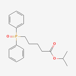 molecular formula C20H25O3P B1141997 Isopropyl 5-(diphenylphosphoryl)pentanoate CAS No. 2088449-88-9