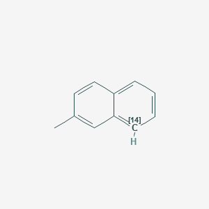 molecular formula C11H10 B011420 2-Methylnaphthalene-8-14C CAS No. 105184-36-9
