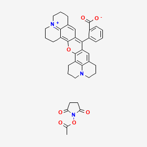 B1142040 5(6)-ROX N-succinimidyl ester CAS No. 114616-32-9
