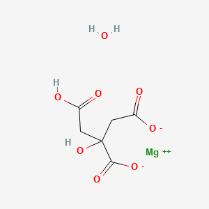 B1142046 Magnesium 2-(carboxymethyl)-2-hydroxysuccinate hydrate CAS No. 119851-23-9