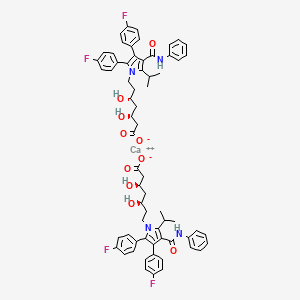 molecular formula C₆₆H₆₈CaF₂N₄O₁₀ B1142052 Difluoro Atorvastatin Calcium Salt CAS No. 693793-53-2